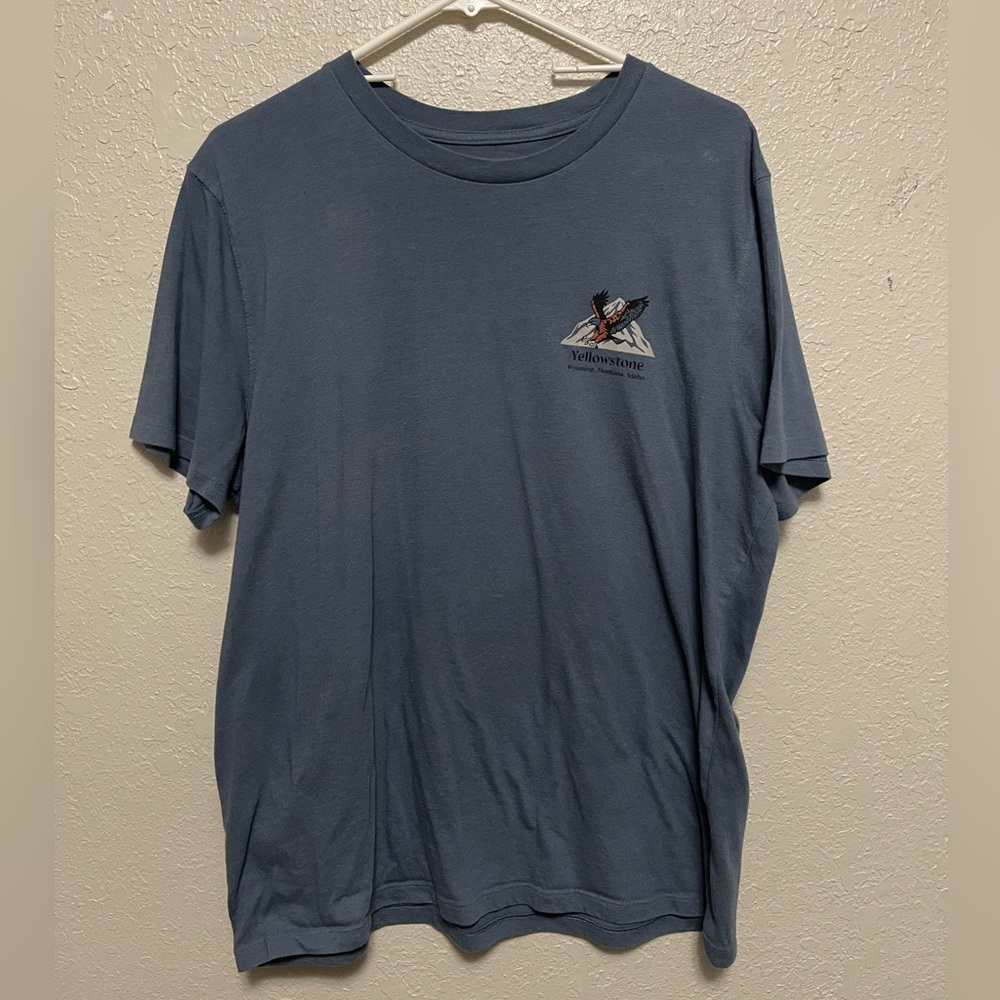 Old Navy Slate Blue Graphic Tee